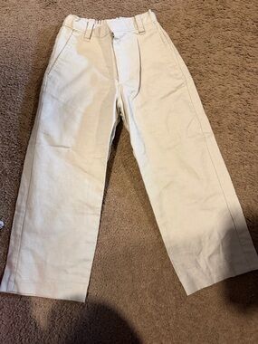 Kenneth Cole Reaction Kids Linen blend 4T Straight-Leg Chinos